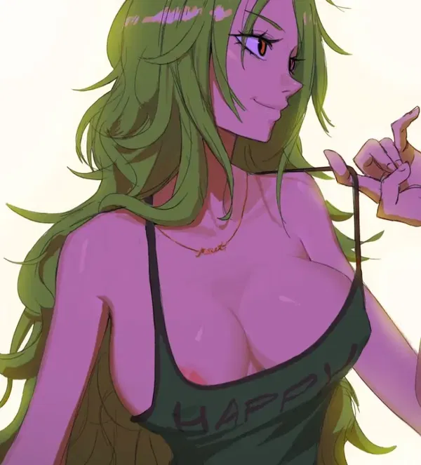 Vesna - personnage IA monster girl espiègle