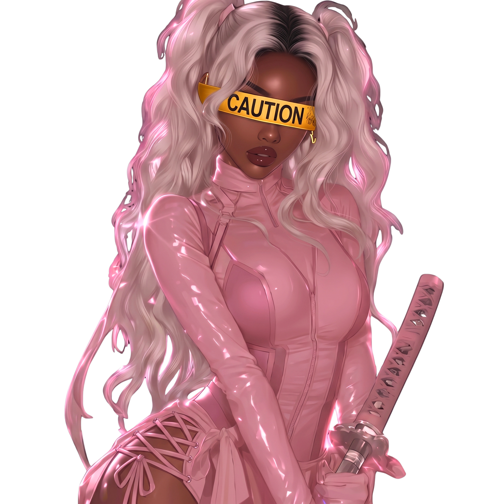 Nova - personnage IA cyberpunk