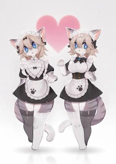 Mochi - personnage IA cat-maid adorable